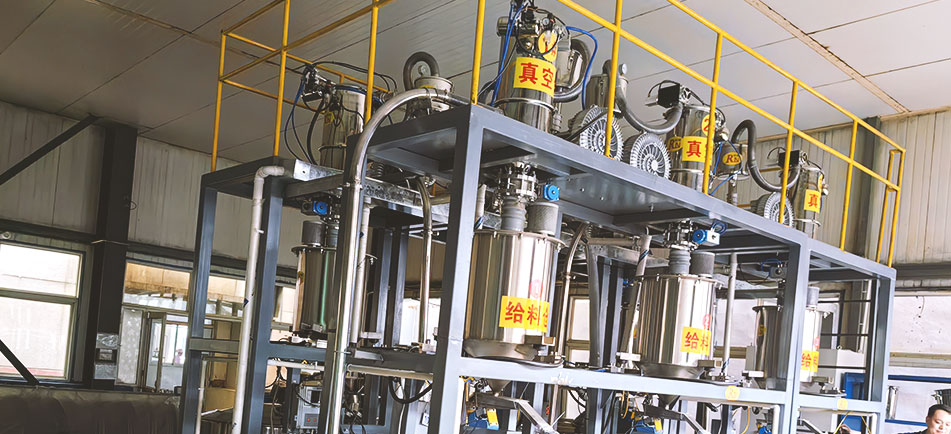 Diamond automated screening and conveying production line